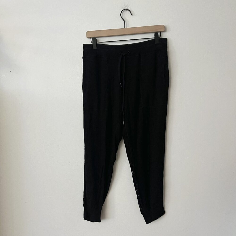Alala Heron Black Ankle Joggers Women's Size Medium - Picture 3 of 13